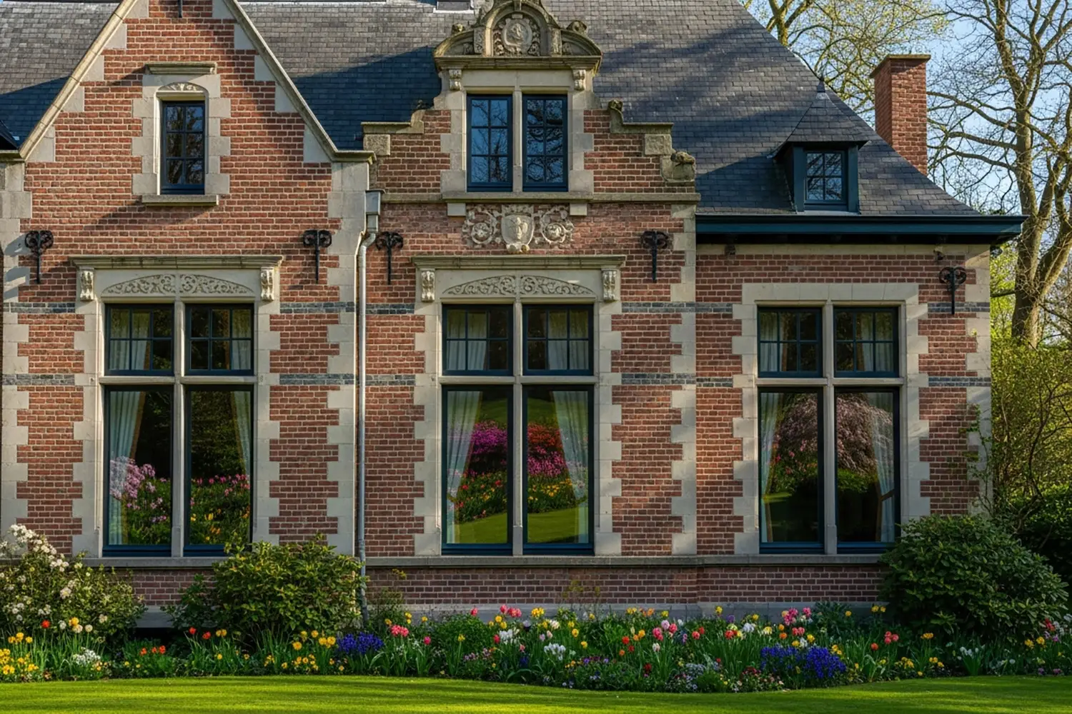 Plaatsing van isolerende beglazing door Glashandel Nuyens voor een energiezuinige woning.